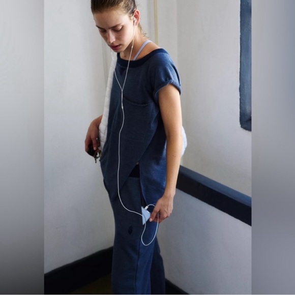 FP Movement by Free People Blue Lounge Set